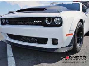 Dodge Challenger Demon Cowl-Style - Carbon Fiber Hood Dodge Challenger Demon Cowl-Style - Carbon Fiber Hood